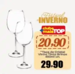 Rede Top Taças de Cristal Vinho Tinto Brinox oferta