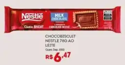 Bistek Supermercados Chocobiscuit nestle ao leite oferta