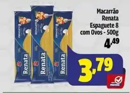 Supermercado Paraná Macarrão renata espaguete 8 oferta