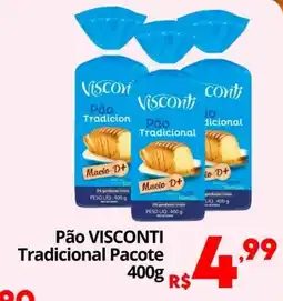 Althoff Supermercados Pão visconti tradicional oferta