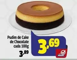Supermercado Paraná Pudim de Cake de Chocolate oferta