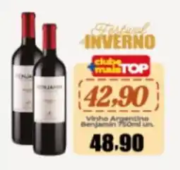 Rede Top Vinho Argentino Benjamin oferta
