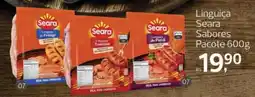 Supermercados Jau Serve Linguiça seara sabores oferta