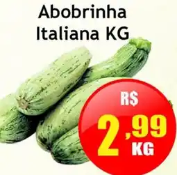 Supermercado Kibe Abobrinha Italiana KG oferta