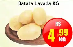 Supermercado Kibe Batata lavada kg oferta