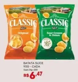 Bistek Supermercados batata slice oferta