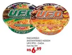 Bistek Supermercados Macarrão instantâneo nissin ufo oferta