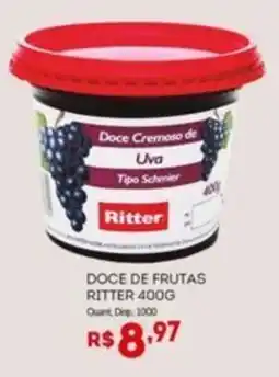 Bistek Supermercados Doce de frutas ritter 400g oferta