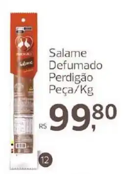 Supermercados Jau Serve Salame Defumado Perdigão oferta