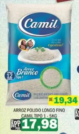 Supermercados Mendonça Arroz polido longo fino oferta