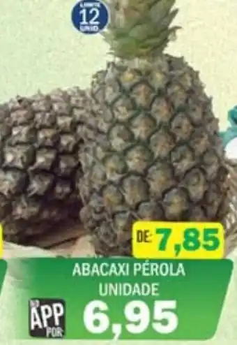 Supermercados Mendonça Abacaxi pérola oferta