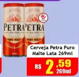 Supermercado Kibe Cerveja Petra Puro Malte Lata oferta