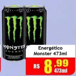 Supermercado Kibe Energético monster oferta