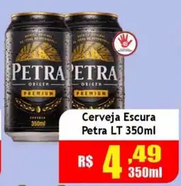 Supermercado Kibe Cerveja Escura Petra LT oferta