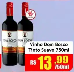 Supermercado Kibe Vinho Dom Bosco Tinto Suave oferta
