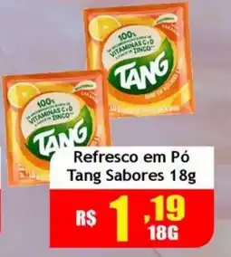 Supermercado Kibe Refresco em Pó Tang Sabores oferta