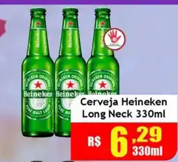 Supermercado Kibe Cerveja heineken long neck oferta