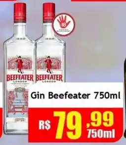 Supermercado Kibe Gin beefeater oferta