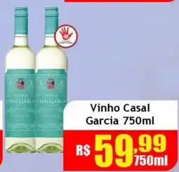 Supermercado Kibe Vinho Casal Garcia oferta