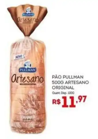 Bistek Supermercados Pão pullman artesano original oferta