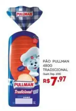 Bistek Supermercados pão pullman tradicional oferta