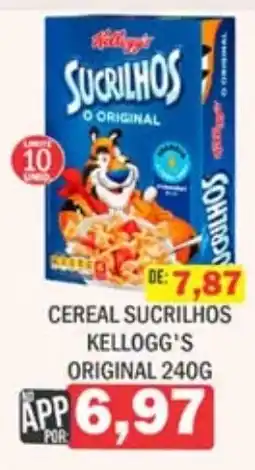 Supermercados Mendonça Cereal sucrilhos kellogg's original oferta