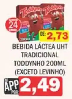 Supermercados Mendonça bebida láctea uht toddynho oferta