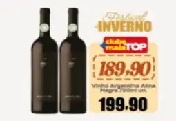 Rede Top Vinho Argentino Alma Negra oferta