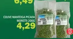 Supermercados Mendonça Couve manteiga picada moretti oferta