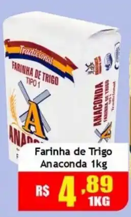 Supermercado Kibe Farinha de Trigo Anaconda oferta