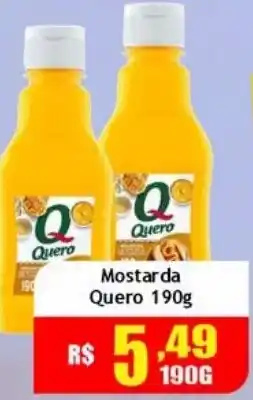 Supermercado Kibe Mostarda da Quero oferta