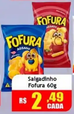 Supermercado Kibe Salgadinho Fofura oferta
