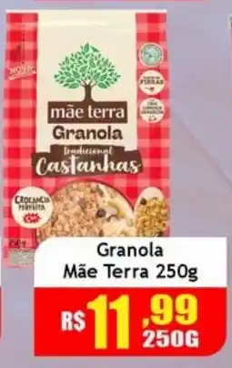 Supermercado Kibe Granola mãe terra castanhas oferta