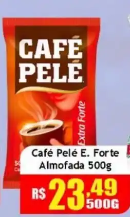 Supermercado Kibe Café Pelé e. forte oferta