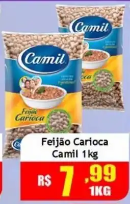 Supermercado Kibe Feijão Carioca Camil oferta