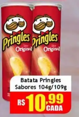 Supermercado Kibe Batata pringles sabores oferta