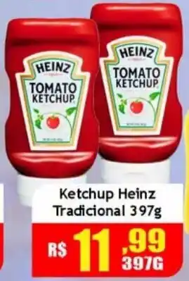 Supermercado Kibe Ketchup heinz tradicional oferta