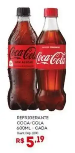 Bistek Supermercados Refrigerante coca-cola oferta