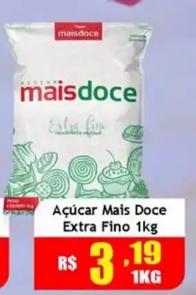 Supermercado Kibe Açúcar Mais Doce Extra Fino oferta