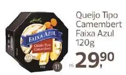 Supermercados Jau Serve Queijo Tipo Camembert Faixa Azul oferta