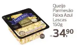 Supermercados Jau Serve Queijo Parmesão Faixa Azul Lascas oferta
