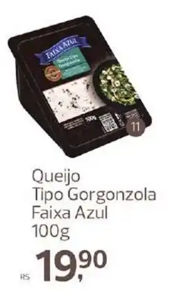 Supermercados Jau Serve Queijo tipo gorgonzola faixa azul oferta