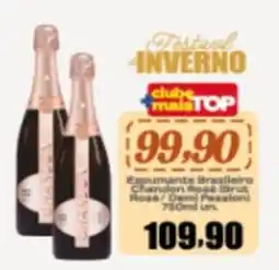 Rede Top Espumante Brasileiro Chandon Rose (Brut Rose/ Demi Passion) oferta
