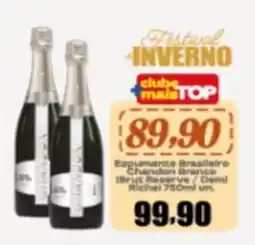 Rede Top Espumante Brasileiro Chandon Branco oferta
