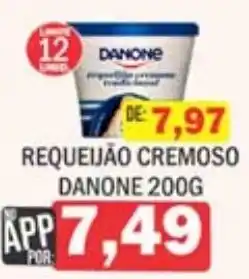 Supermercados Mendonça Requeijão cremoso danone oferta