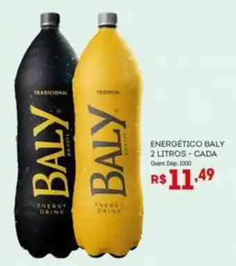 Bistek Supermercados energético baly oferta