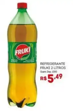 Bistek Supermercados Refrigerante fruki 2 litros oferta