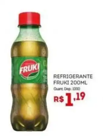 Bistek Supermercados refrigerante fruki 200ml oferta