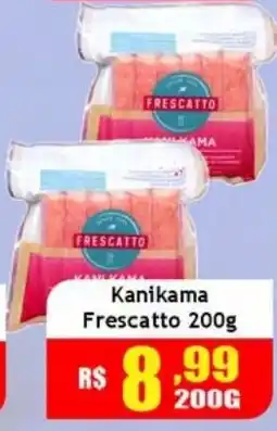 Supermercado Kibe Kanikama Frescattto oferta