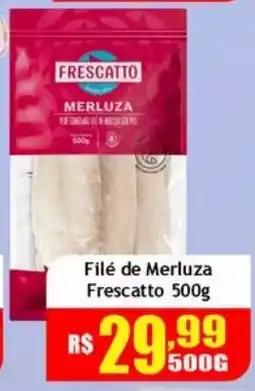 Supermercado Kibe Filé de Merluza Frescatto oferta